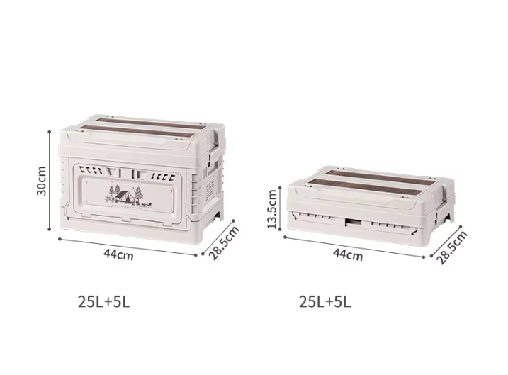 картинка Ящик туристический Naturehike 25+5 л, трансформер, со столешницей, бежевый