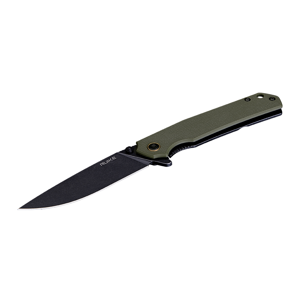 картинка Нож Ruike P801-G черно-зеленый