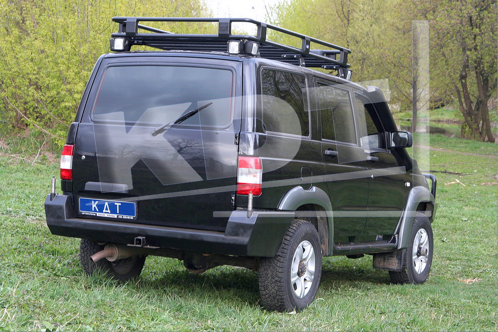 картинка Задний силовой бампер - УАЗ Патриот арт.06021