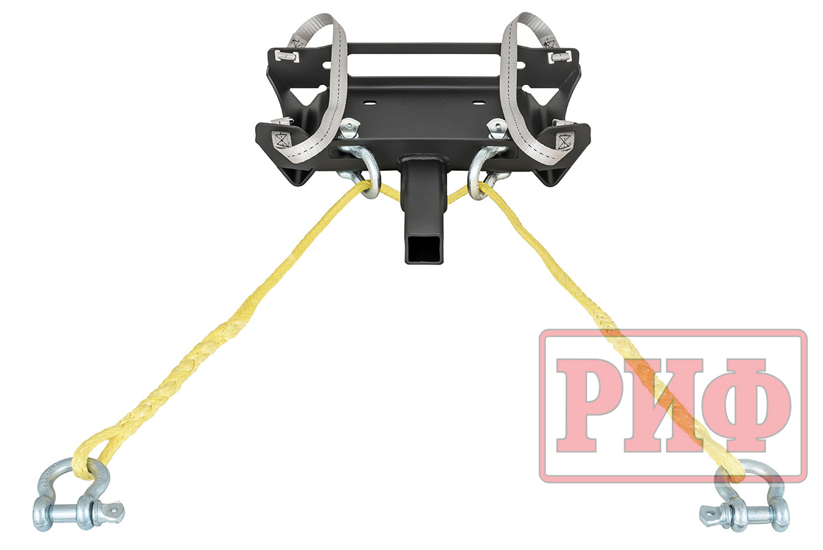 картинка Площадка съёмная для переносной лебёдки под квадрат, облегчённая, с ручками РИФ