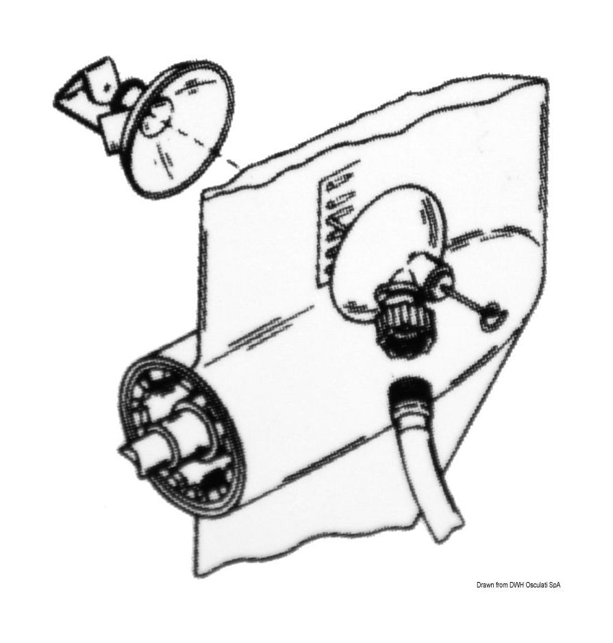 картинка Приспособление для промывки моторов Mercury / Mercruiser, аналог 44357Q-2