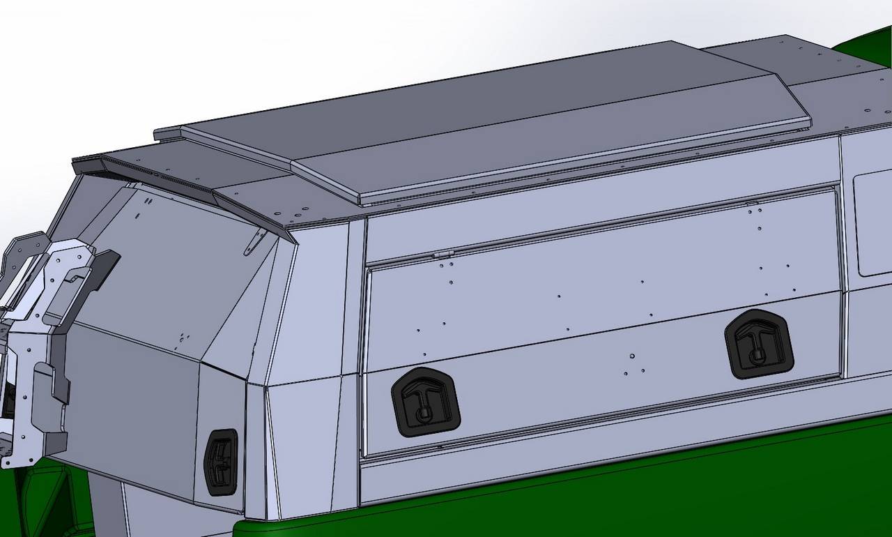 картинка Люк KDT охотничий для кунга, р-ры ориентировочно 1х1.2м