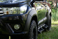 картинка Расширители колёсных арок (вынос 25 мм) Toyota Hilux 2015-2018