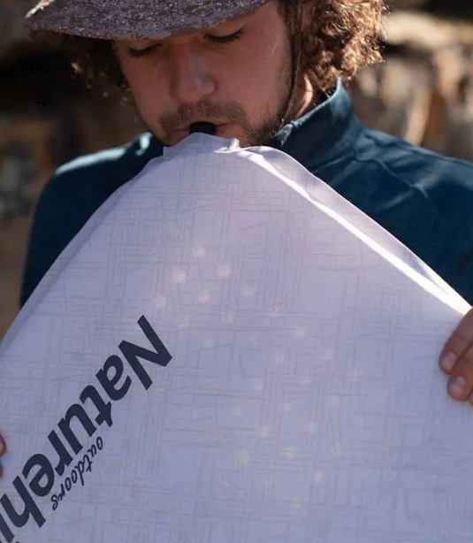 картинка Коврик самонадувающийся Naturehike, 200x65x3 см, серый