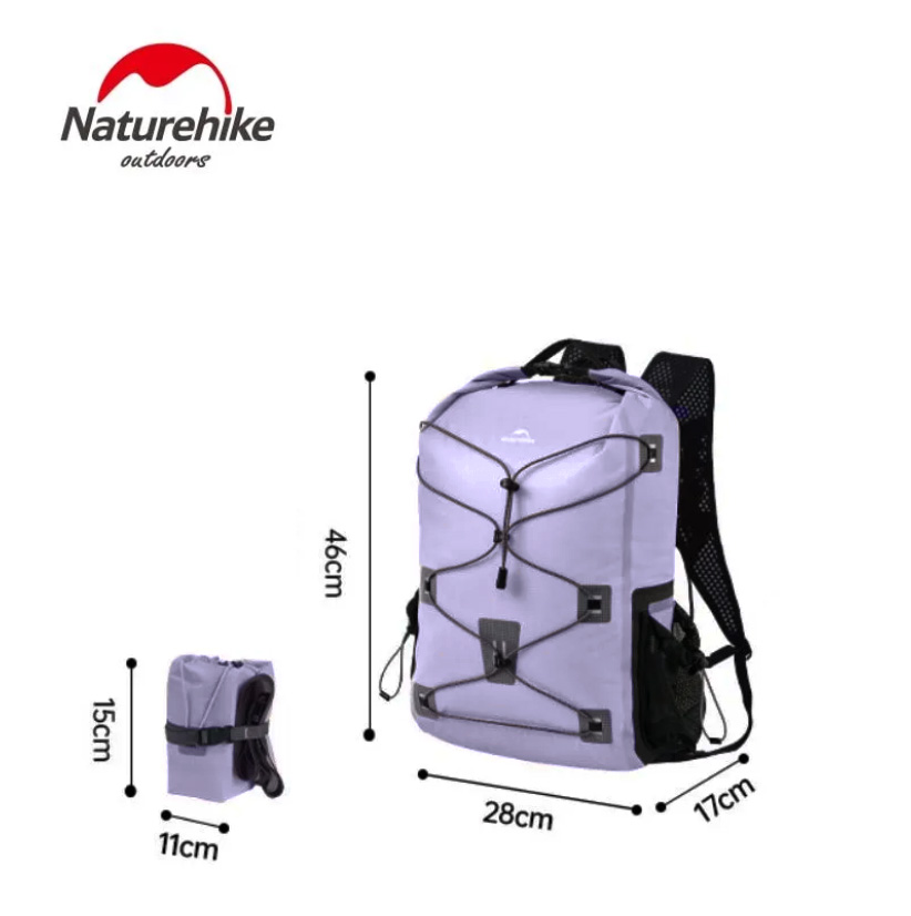 картинка Рюкзак туристический Naturehike 18 л, ПВХ, фиолетовый