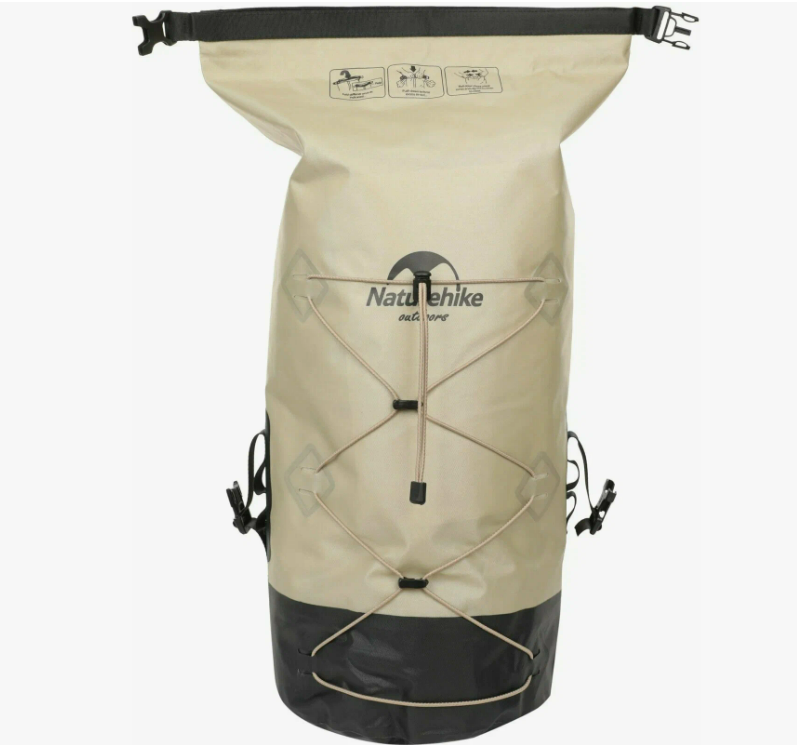 картинка Рюкзак туристический Naturehike 30л, ПВХ, хаки