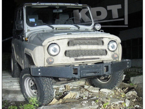 картинка Бампер передний без кенгурина KDT-Light УАЗ Хантер