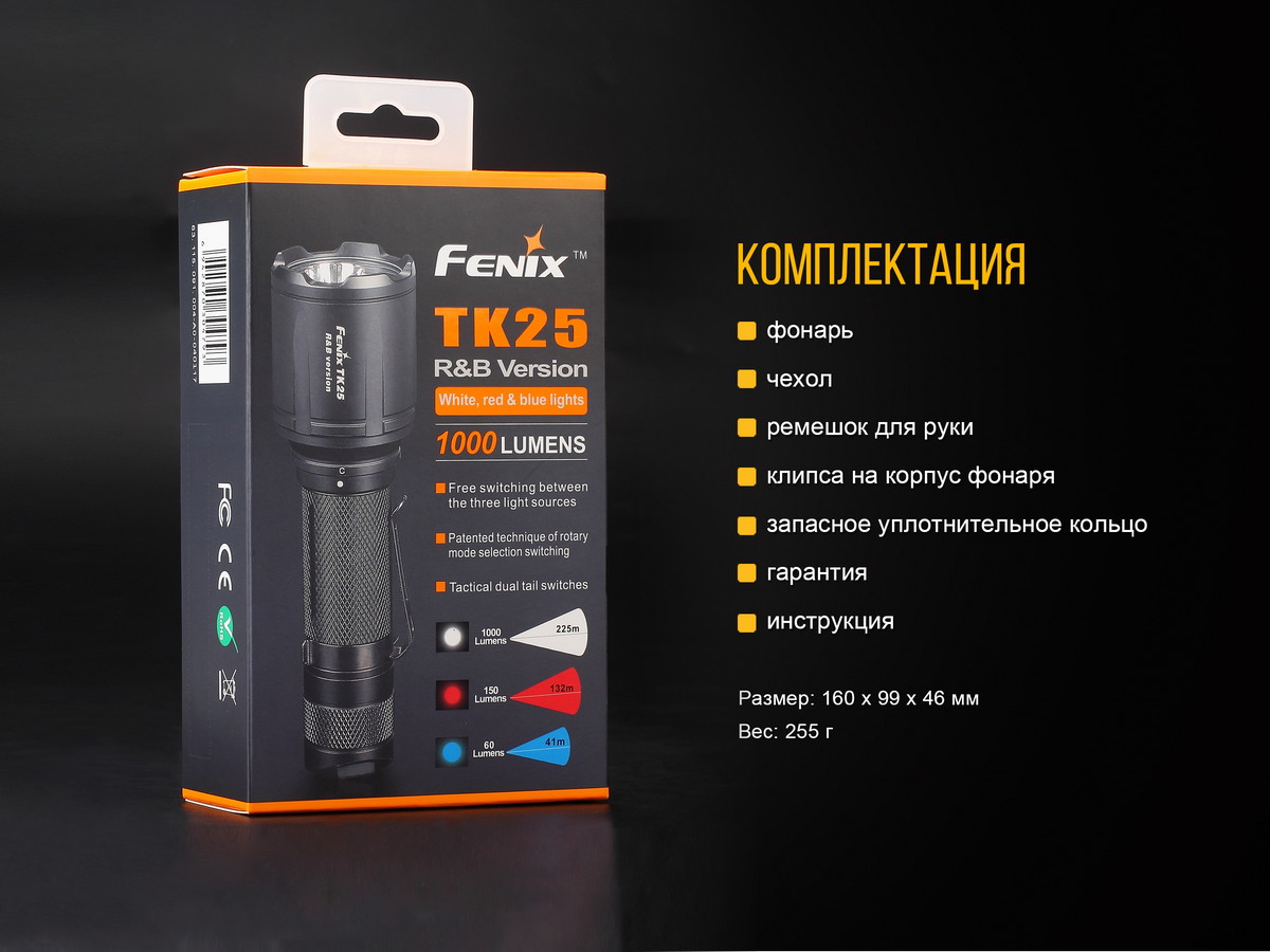 Фонарь Fenix TK25RB