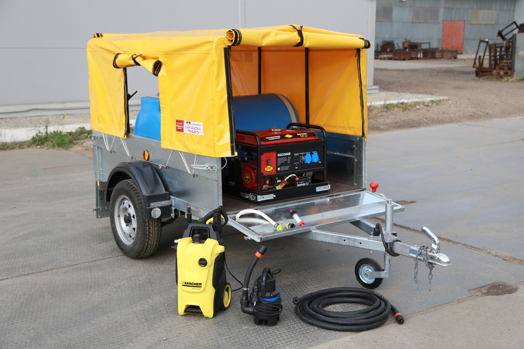 картинка Мобильный моечный комплекс