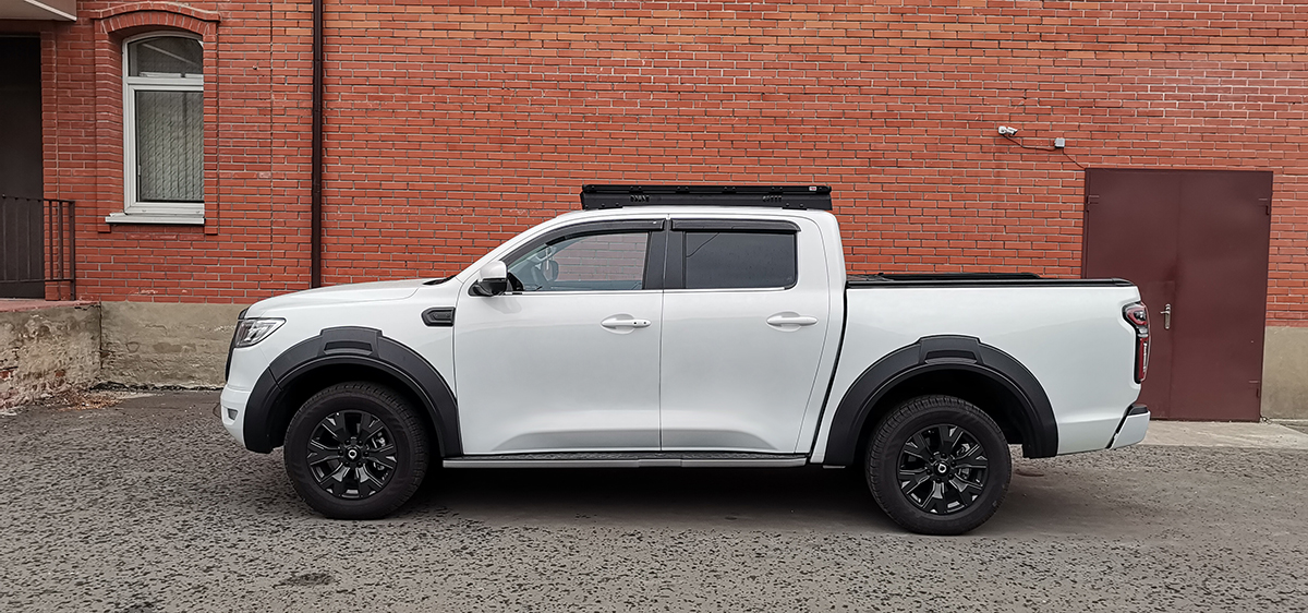 картинка Багажник алюминиевый РИФ 1250x1420 мм Great Wall Poer (с крепежом)