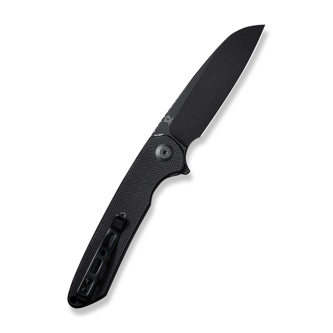 картинка Складной нож SENCUT Kyril 9Cr18MoV Steel Black Stonewashed Handle G10 Black