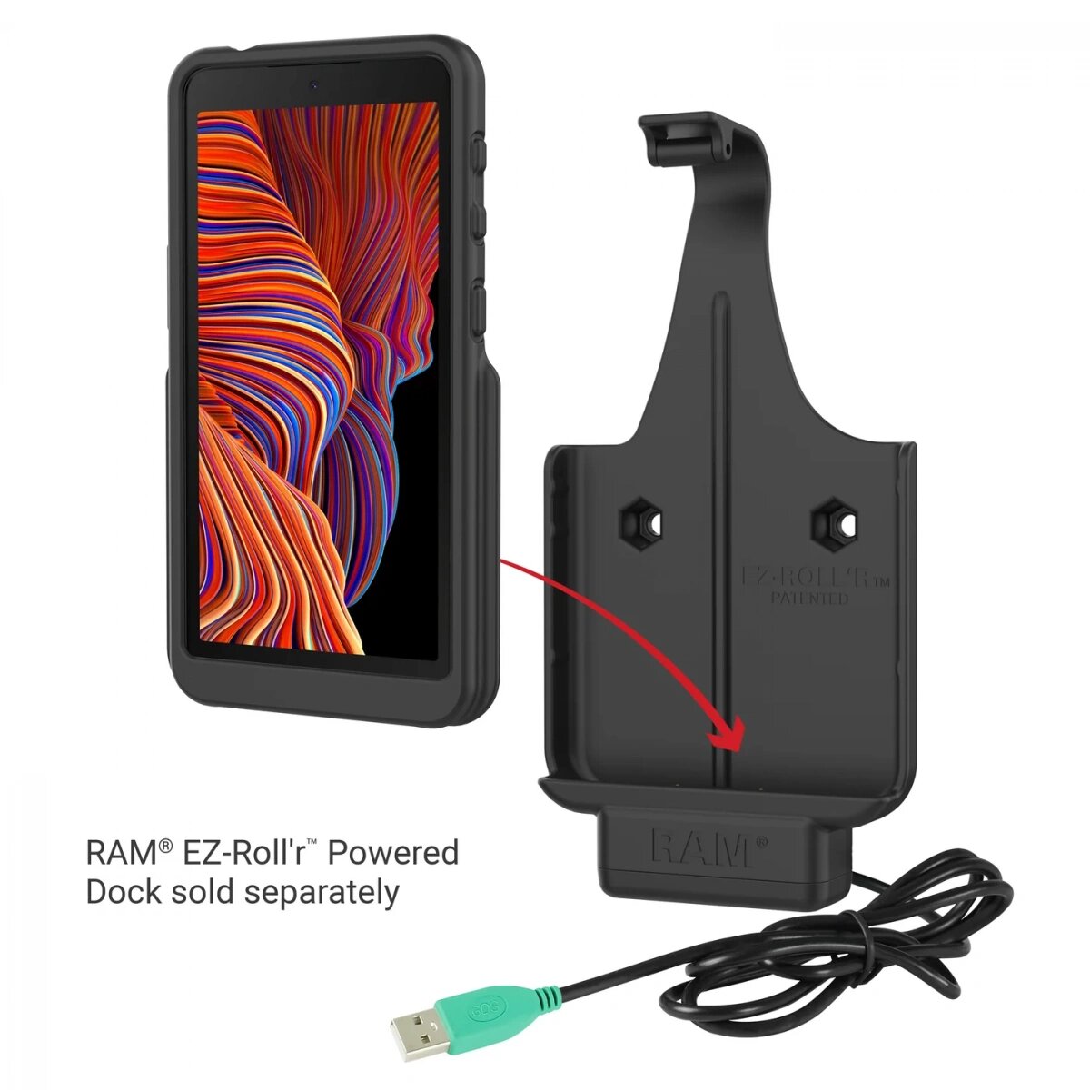 Чехол RAM® Skin™ для Samsung Galaxy XCover 5 (RAM-SKIN-SAM79)
