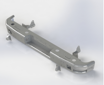 картинка Бампер задний Тойота Тундра 2007-2013 Полимерное покрытие