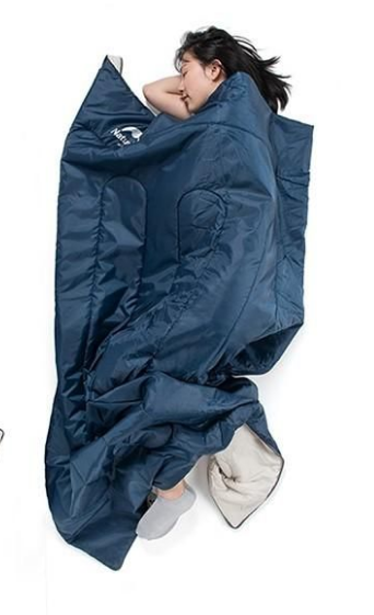 Мешок спальный Naturehike H150 NH19S015-D  конверт зеленый, 6927595737613