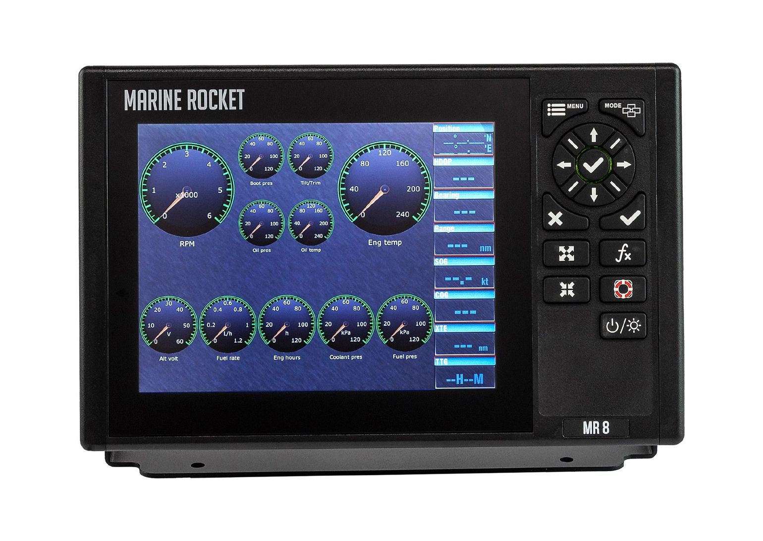 картинка Картплоттер морской 8C, Marine Rocket