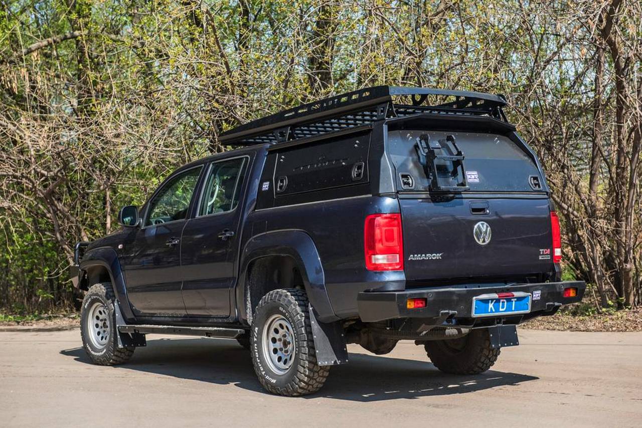 картинка Багажник KDT для кунга Mitsubisi L200 Triton алюминиевый