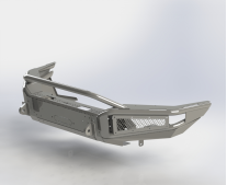 картинка Бампер силовой передний BMS ALFA для Тойота Хайлюкс Рево Эксклюзив 2018-2020 Полимерное покрытие