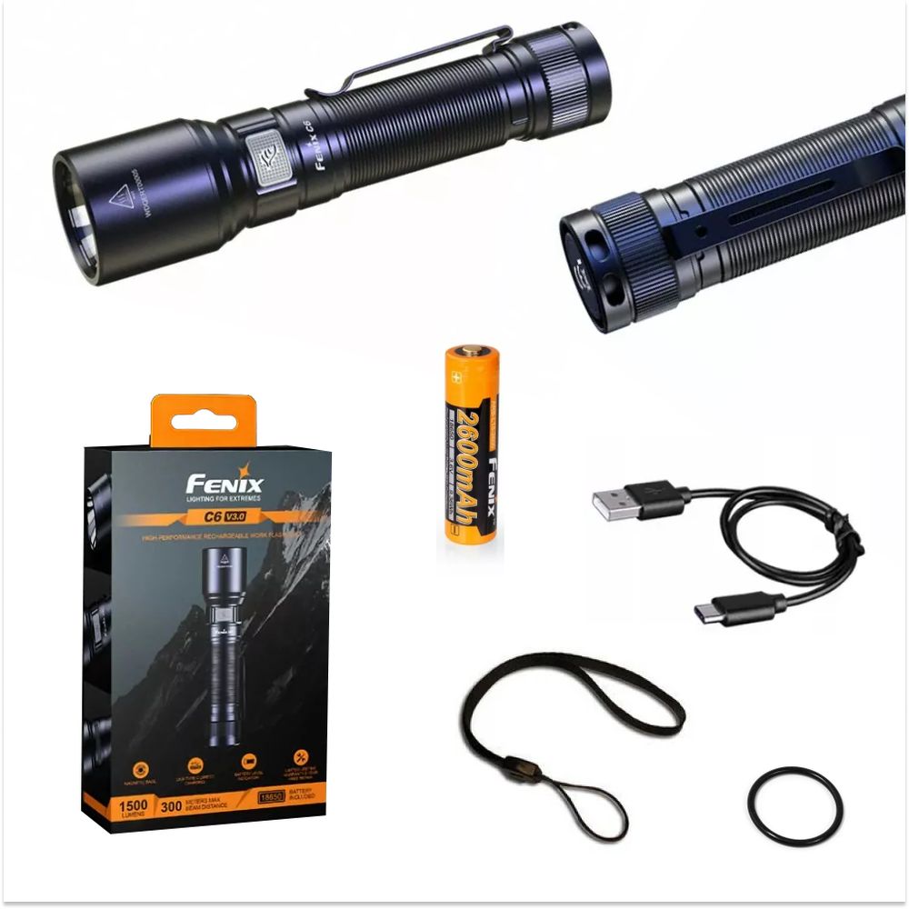 картинка Фонарь Fenix C6 V3.0, C6V30