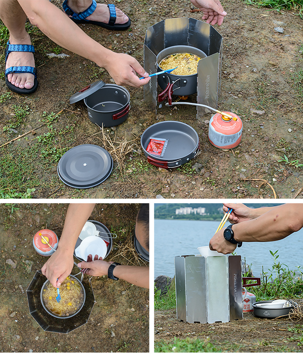 картинка Экран ветрозащитный Naturehike NH20CJ008 10 секций, 6927595749777