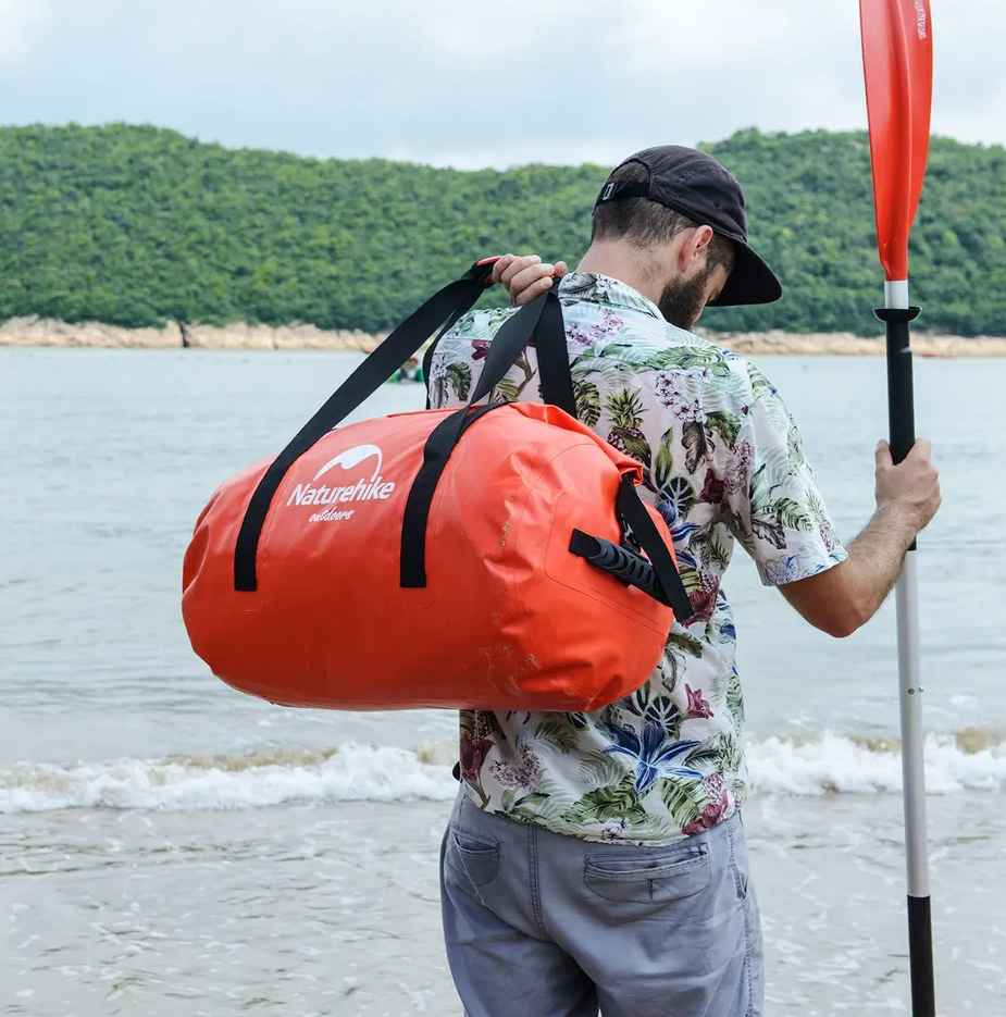 картинка Гермосумка Naturehike 90 л ПВХ (красная)