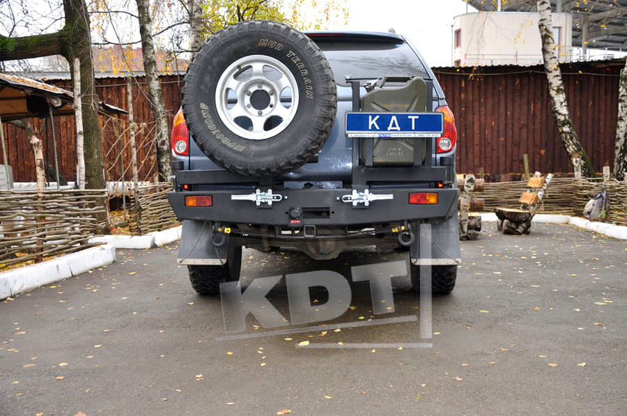 картинка Бампер задний KDT Mitsubishi L-200 Triton
