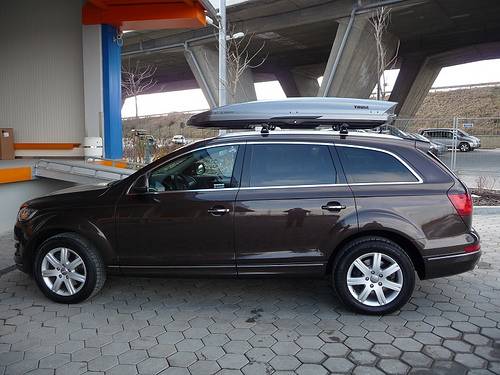 картинка Бокс Thule Dynamic L (900), 235х94х35 см, титановый глянцевый, 430 л