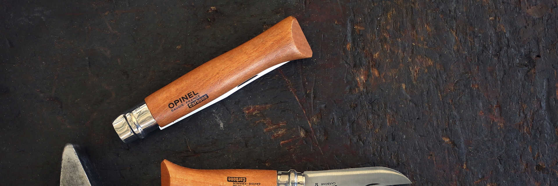 картинка Нож Opinel №10, углеродистая сталь, рукоять из дерева бука, 113100
