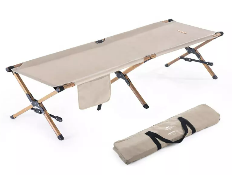 картинка Раскладушка Naturehike XJC03 196х64х43 см, до 150 кг, хаки