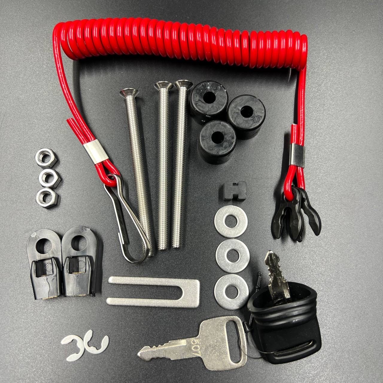 картинка Дистанционное управление Suzuki Old (С кнопкой гидроподъема) (Толкающая) (PWB)