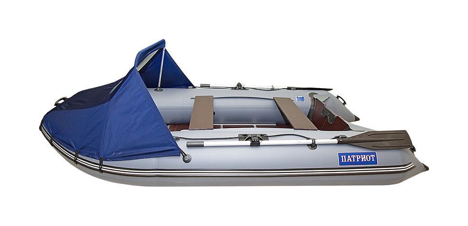 картинка Тент носовой для лодки 305-325, Патриот, синий