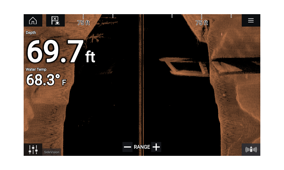 картинка Навигационный мультидисплей Raymarine AXIOM+ 9, RV-100 Transducer