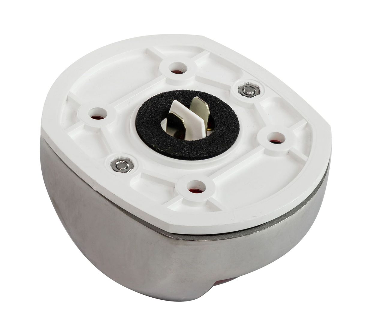 картинка Огонь ходовой Compact 12, нержавеющий корпус, 12 В, красный