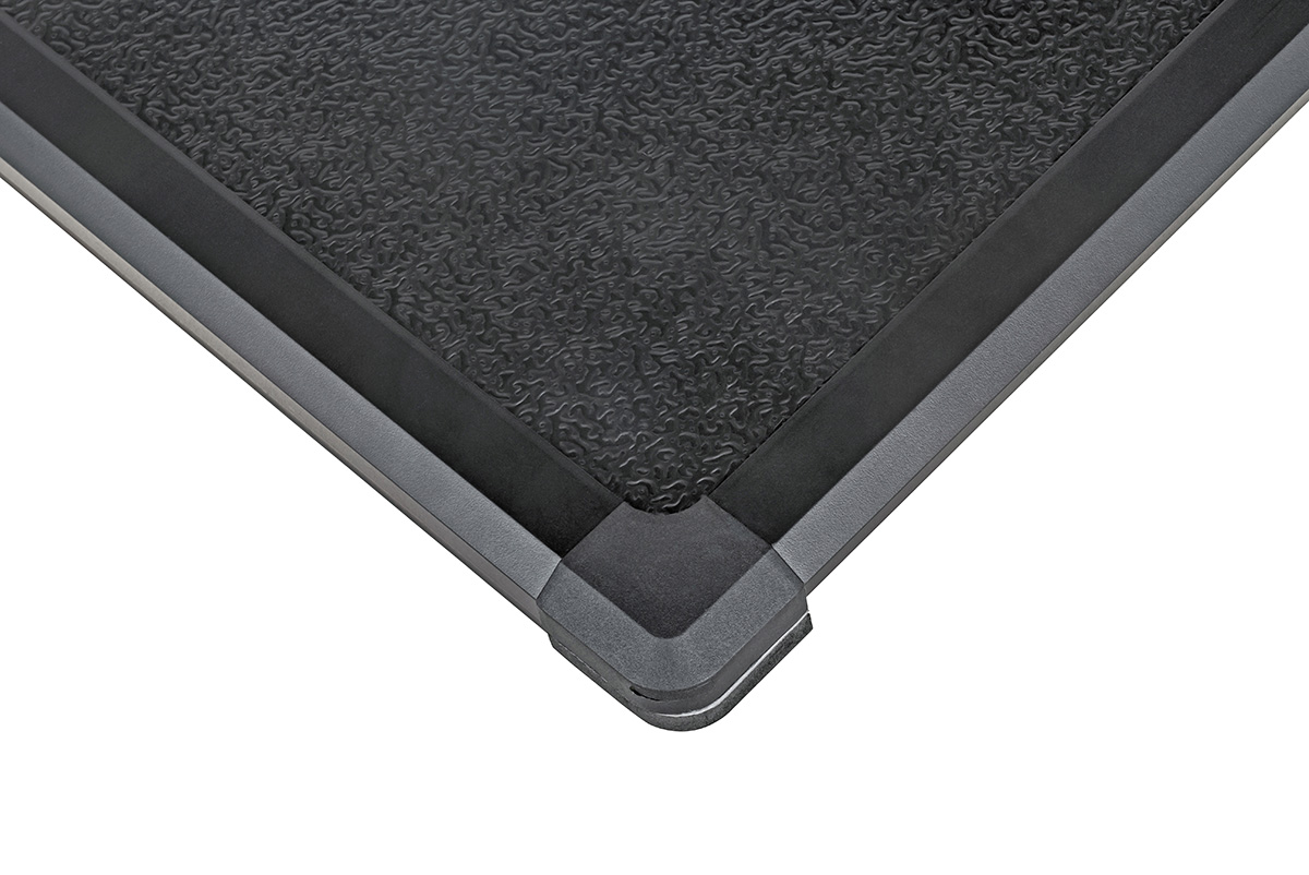 картинка Крышка кузова JAC T8, трёхсекционная, алюминиевая, черная