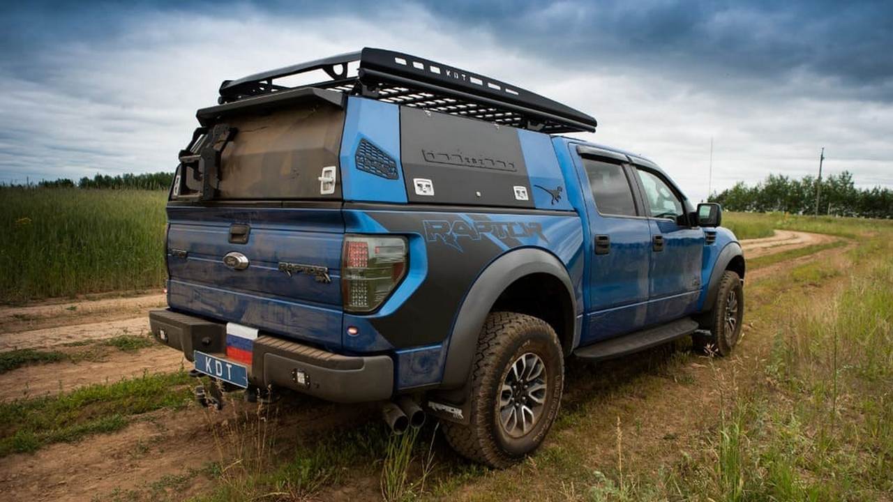 картинка Кунг силовой для Ford F-150 Raptor (2009-2015), 3 двери — KDT 27281