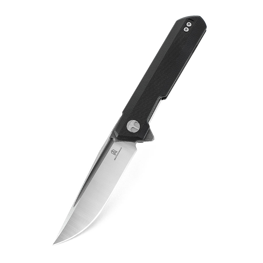 картинка Нож Bestechman Dundee сталь D2, рукоять G10 черная