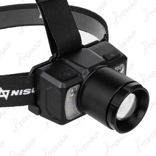 картинка Фонарь налобный NISUS сенсорный 800 LM, IP43, USB