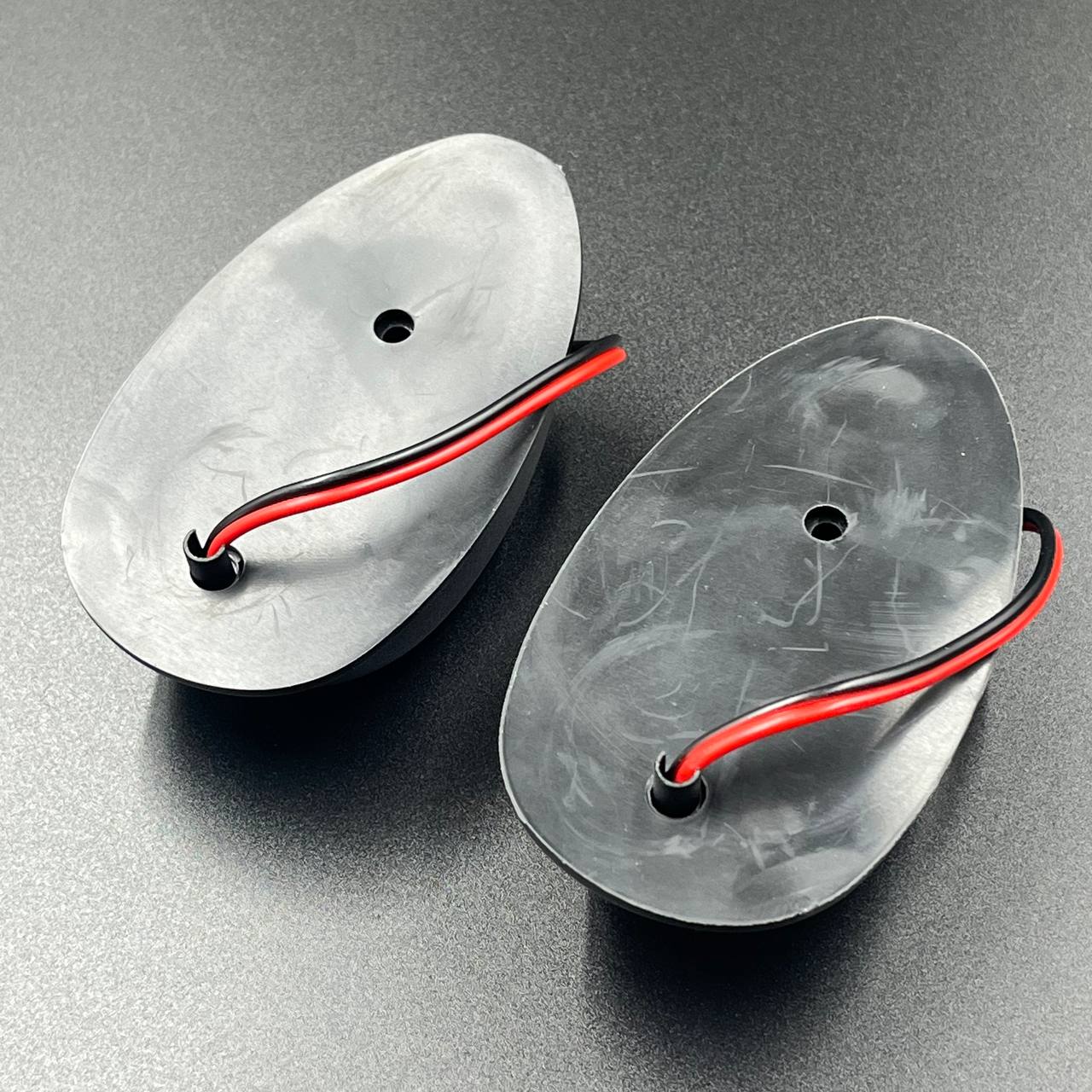 картинка Огни ходовые(комплект)(98x55x35мм)чёрный (Sunfine)