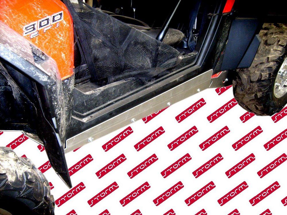 картинка Защита порогов для POLARIS RZR 900 XP, 2 011-2 014, , AL 4 мм