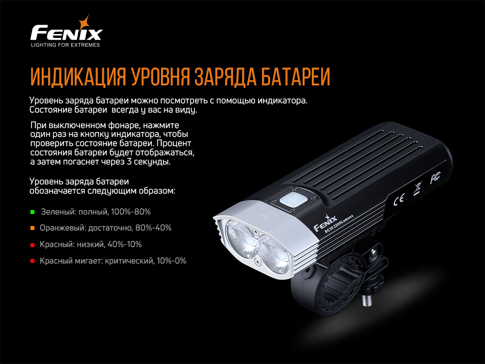 картинка Велофара Fenix BC30V20