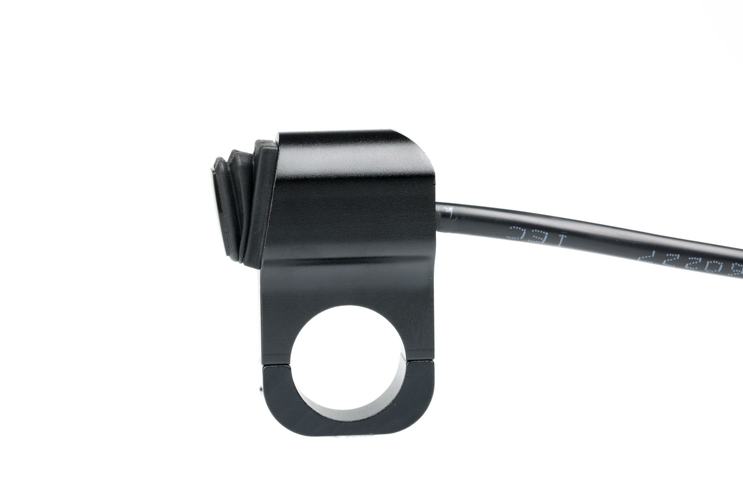 картинка Выключатель влагозащищенный 2218, однокнопочный, цвет корпуса черный, под трубу D22мм