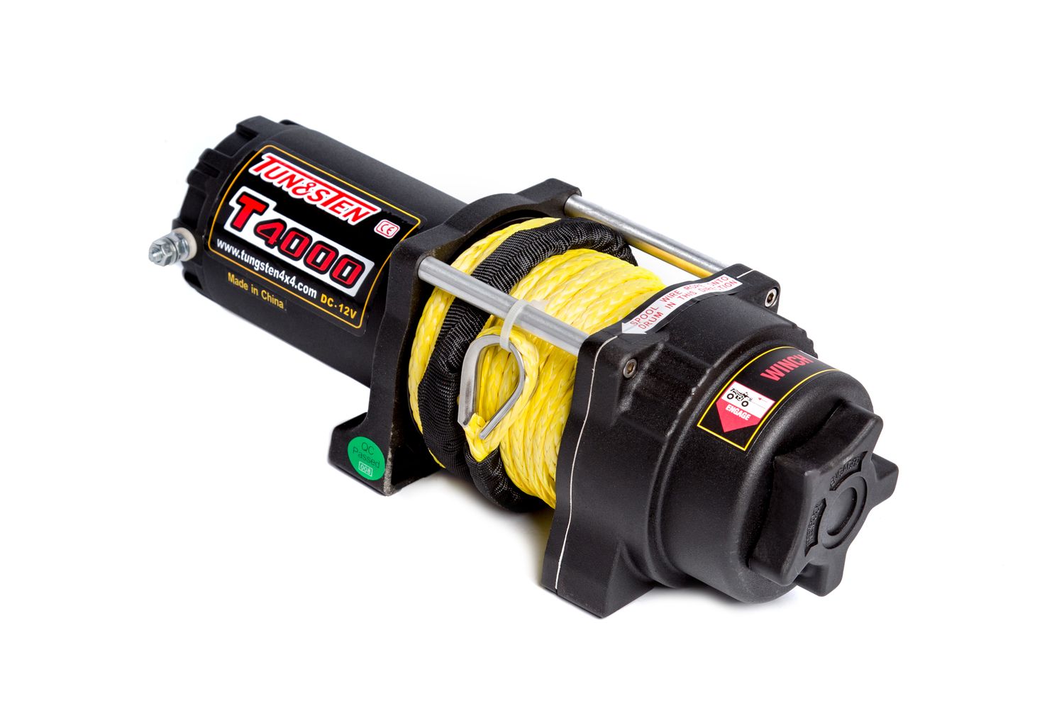 Лебедка Tungsten Winch 4000 синтетика, радиопульт