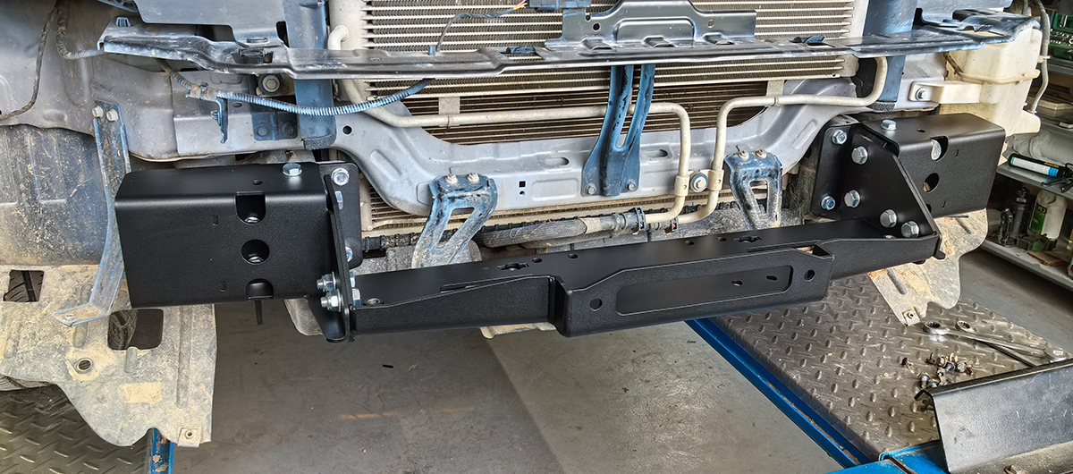 картинка Площадка РИФ под лебёдку в штатный бампер Haval H5 2023+