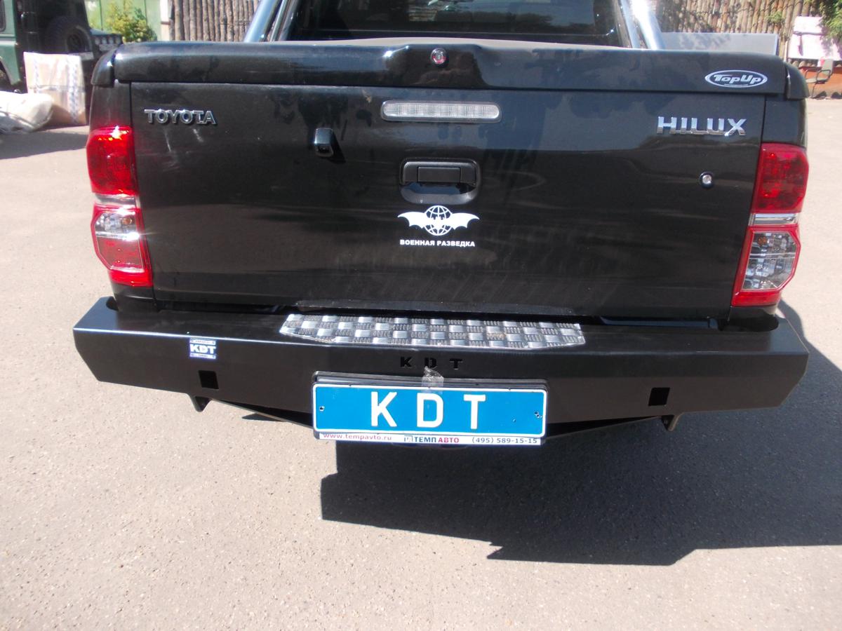картинка Бампер задний Toyota Hilux  KDT Спорт