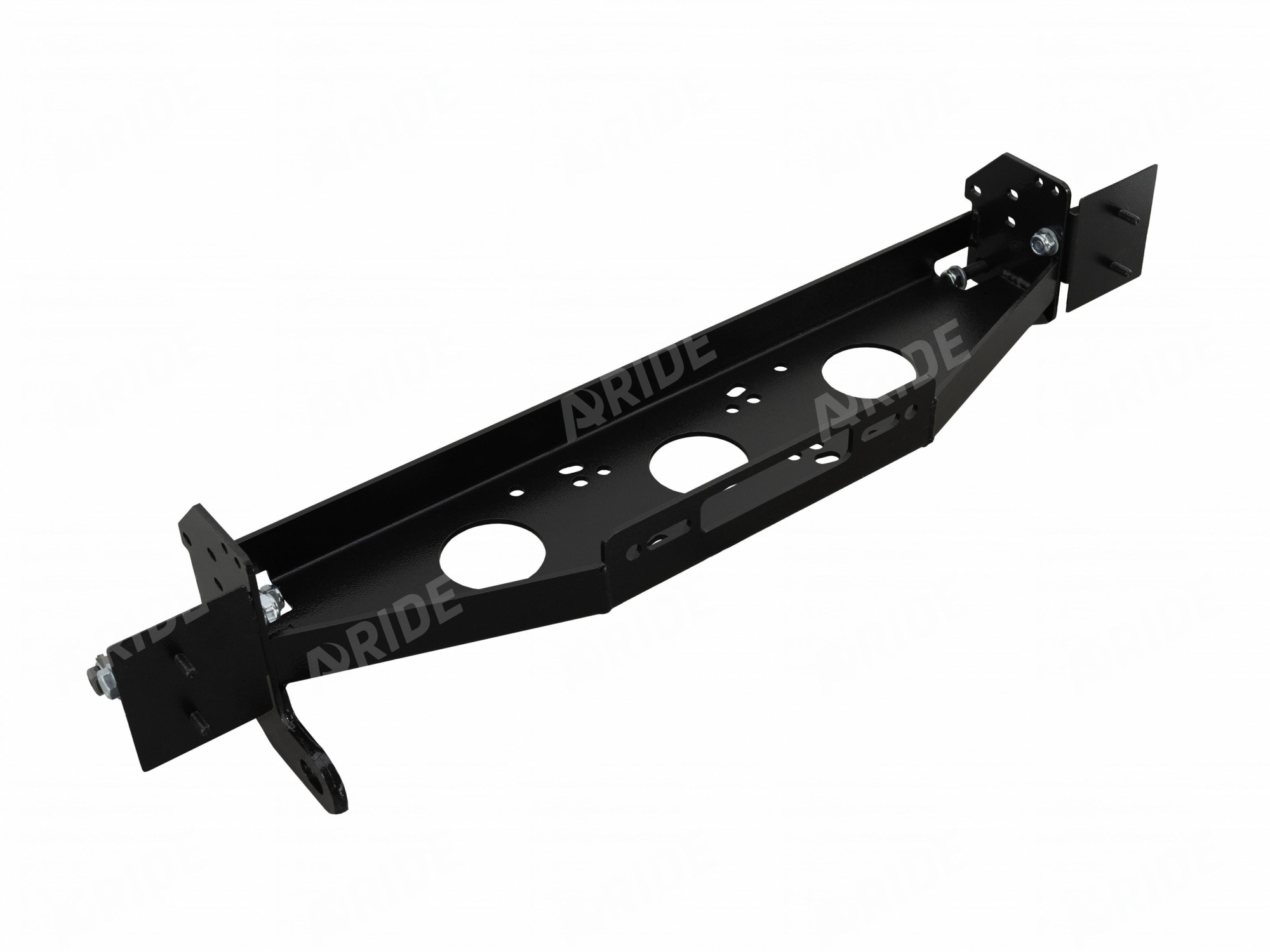 Площадка лебедки на Chevrolet Niva (2009 - ), для установки в штатный бампер