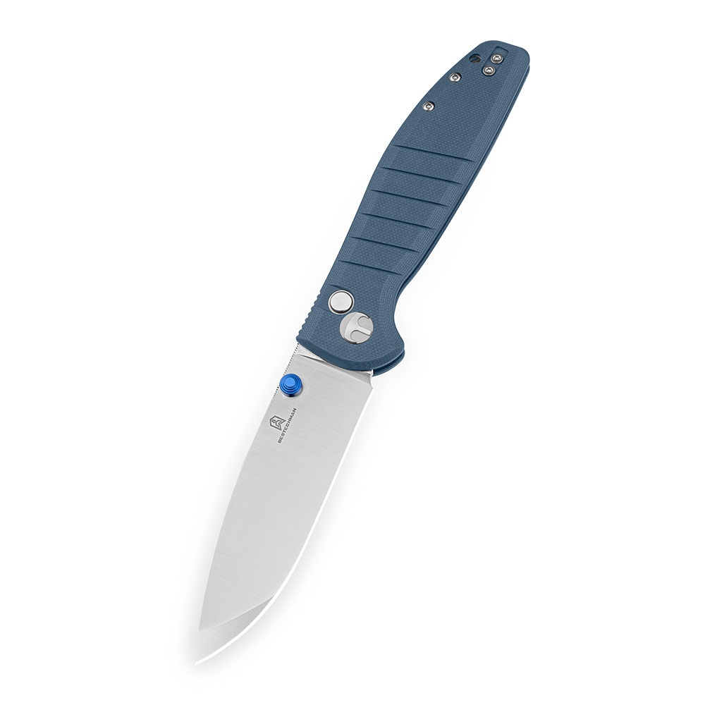 картинка Нож Bestechman Goodboy сталь D2, рукоять G10 серая