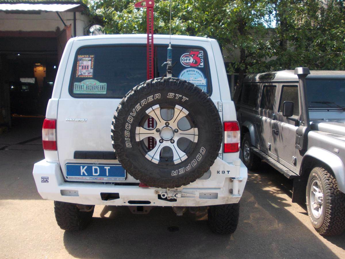 картинка Задний силовой бампер - УАЗ Патриот арт.06022