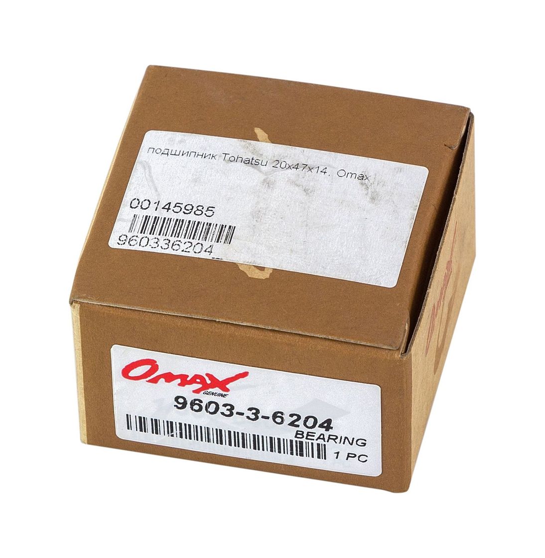 Подшипник 20x47x14, Tohatsu/Mercury 4-9.8, Omax