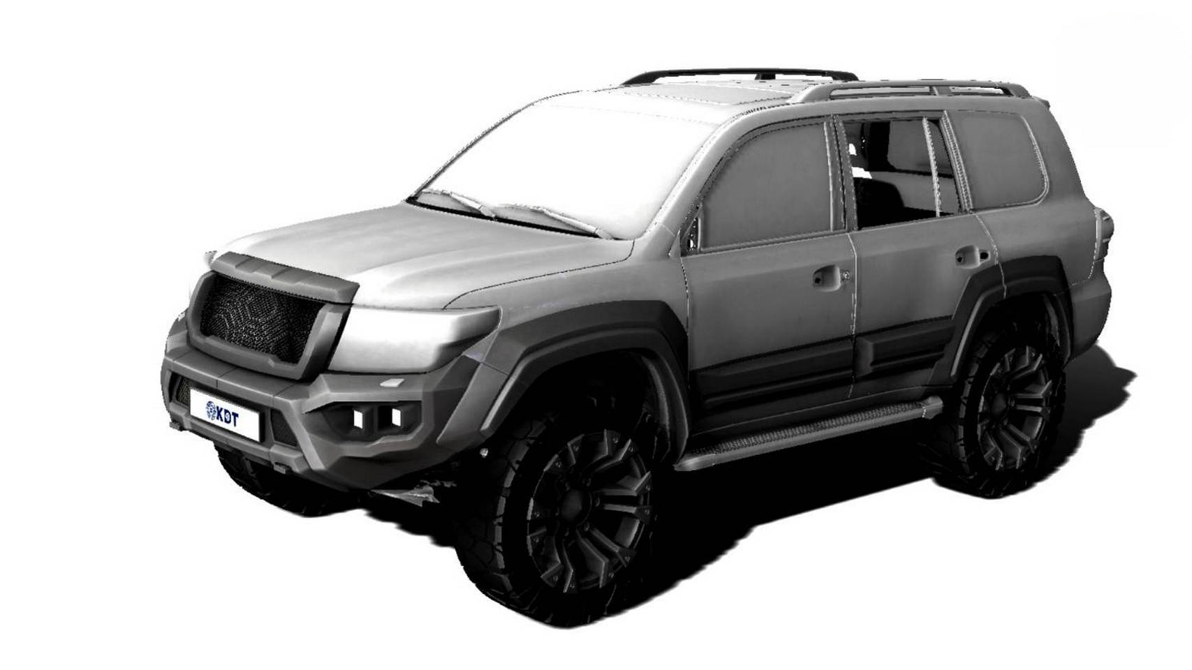 картинка Колёсные арки - Toyota Land Cruiser 200