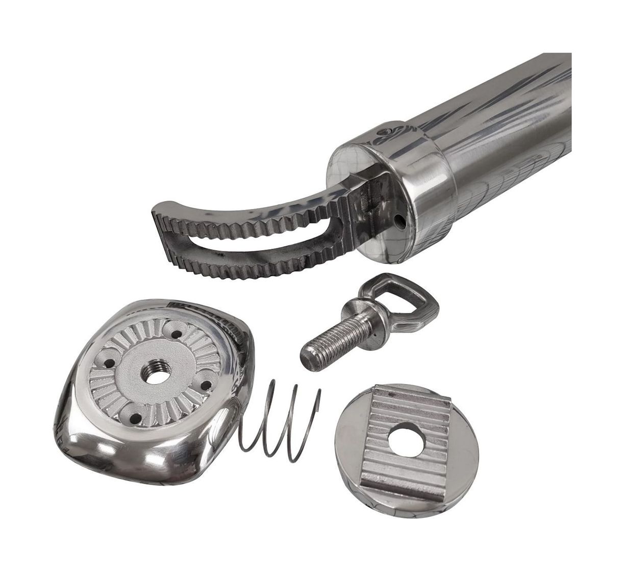 картинка Держатель спиннинга с креплением к борту, регулировка по наклону, нержавеющий