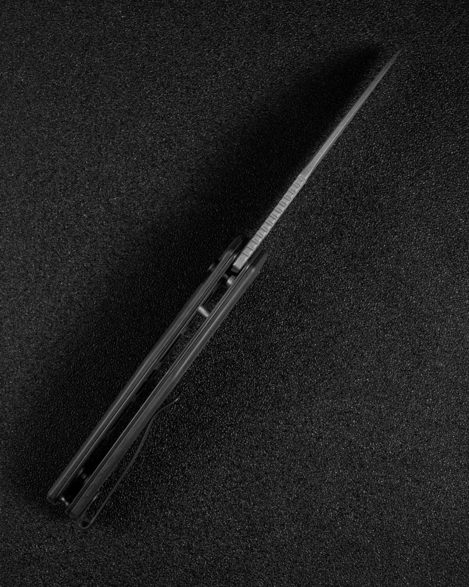 картинка Складной нож SENCUT Watauga D2 Steel Stonewashed Handle G10 Black